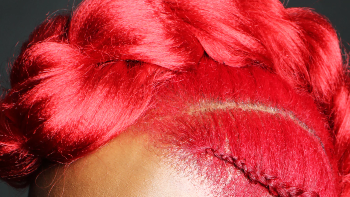 czerwone włosy