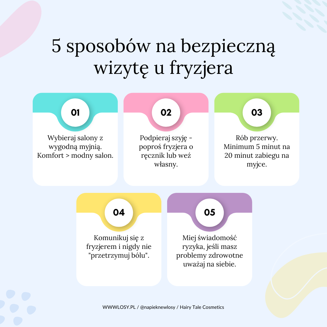 ból szyi u fryzjera